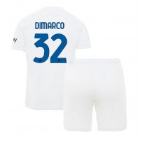 Dres Inter Milan Federico Dimarco #32 Preč pre deti 2023-24 Krátky Rukáv (+ trenírky)